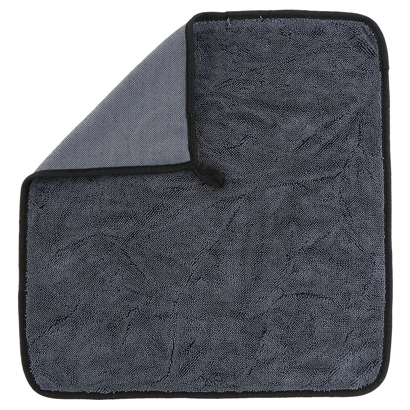 40*40 cm 40*60 cm Fast Drying Microfiber Car Detailing Towel Quick Dry Twisted Car Wash Drying Towel