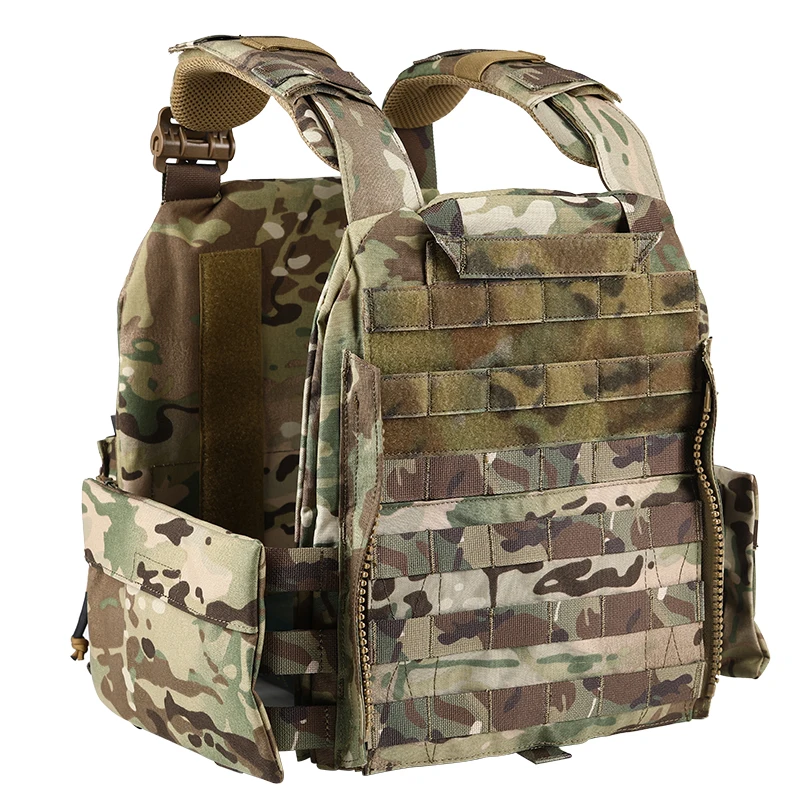 PTG Hot Sale Customized 500D Nylon Plate Carrier Light Weight Outdoor Crossfitness Chaleco Tactico 501 Tactical Vest