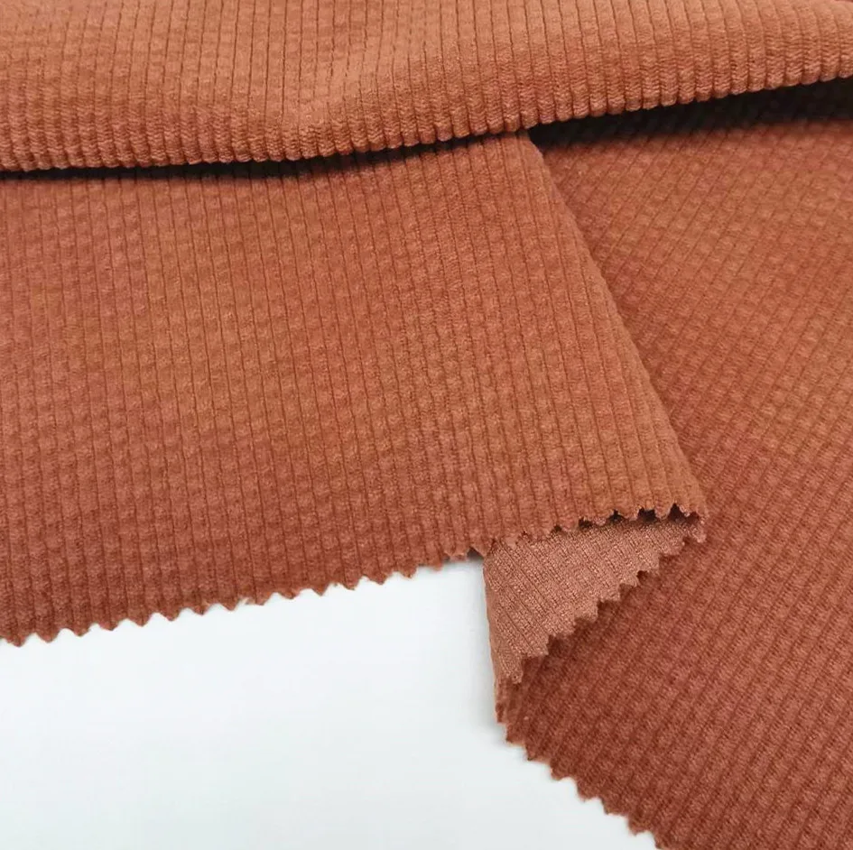 New Style 100% Polyester Wale Corduroy Velvet Jersey Fabric For Pillow