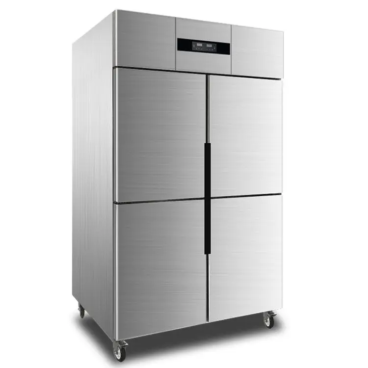 Static cooling  restaurant  4 door  fridges and deep freezers refrigerator