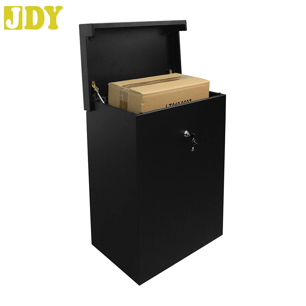 Outdoor Wall Mounted Parcel Dropbox with Mail Slot for Delivery