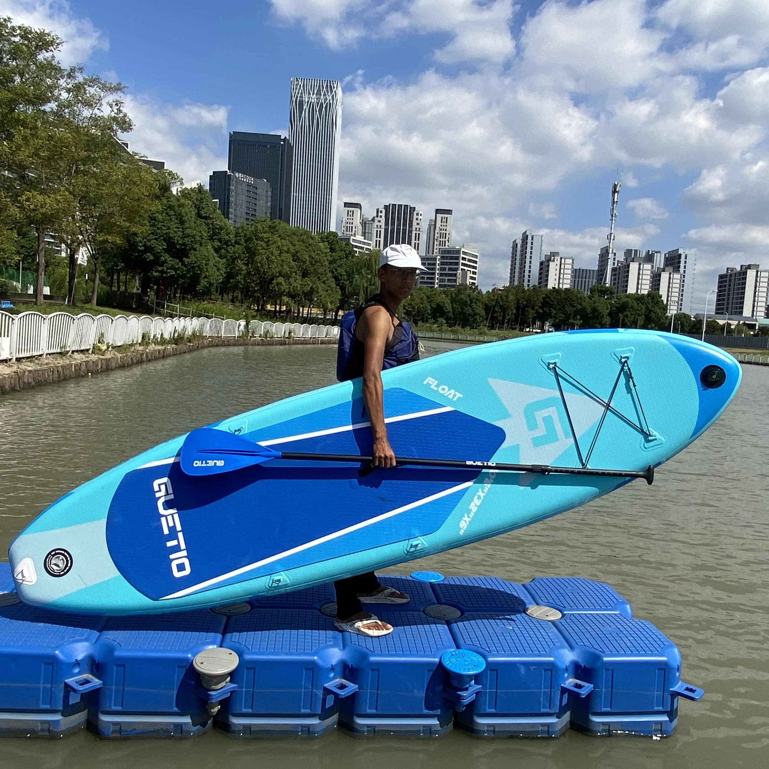 Factory OEM inflatable stand up paddle board softboard surf surfboard manufactures fishing sup