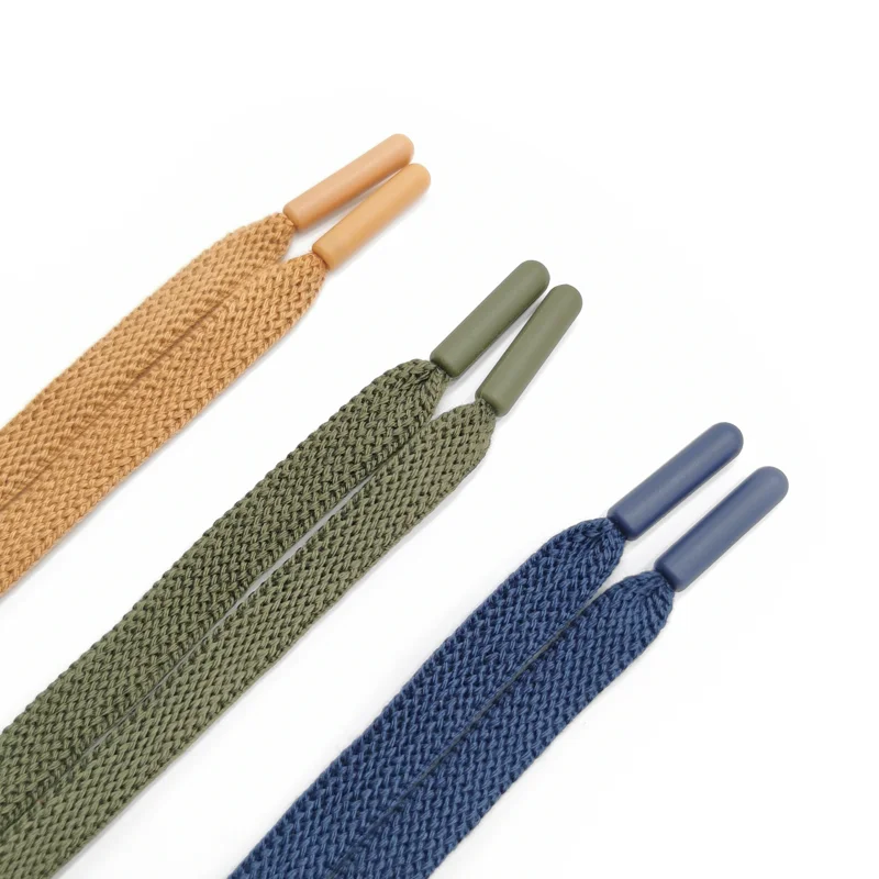 Wholesale various styles premium flat bulk rope shoelaces for sneakers shoe rope