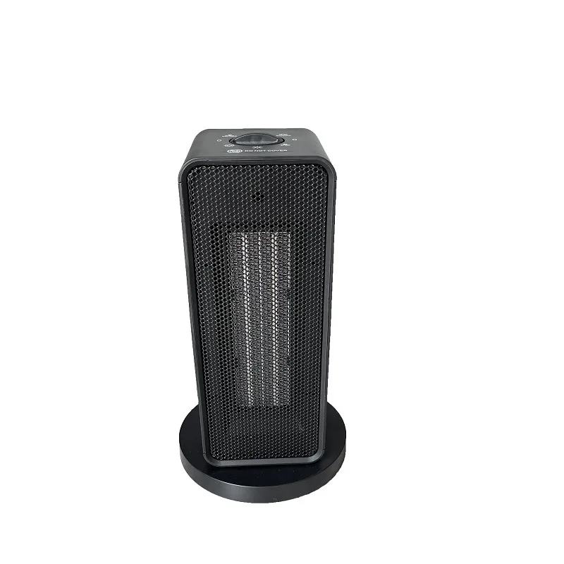 Portable Desktop Mini Vertical Head Shaking Fan Heater for Household Use