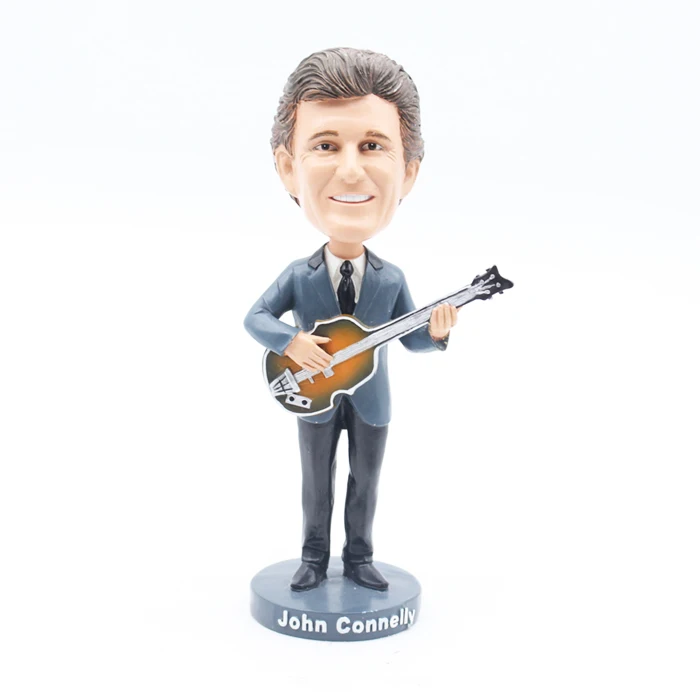 custom made piano music high quality cartoon bobblehead sculpture singer super star resin bobblehead anime figure wholesale