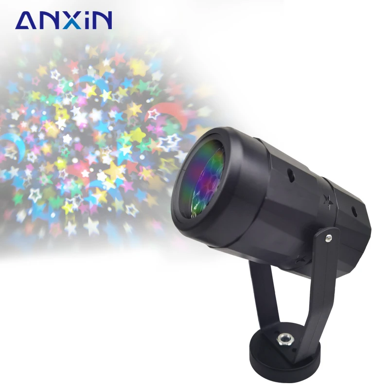 moon star starry room Christmas lights  Rotating Spin Projection Lamp  night  Projection Light  starry lamp