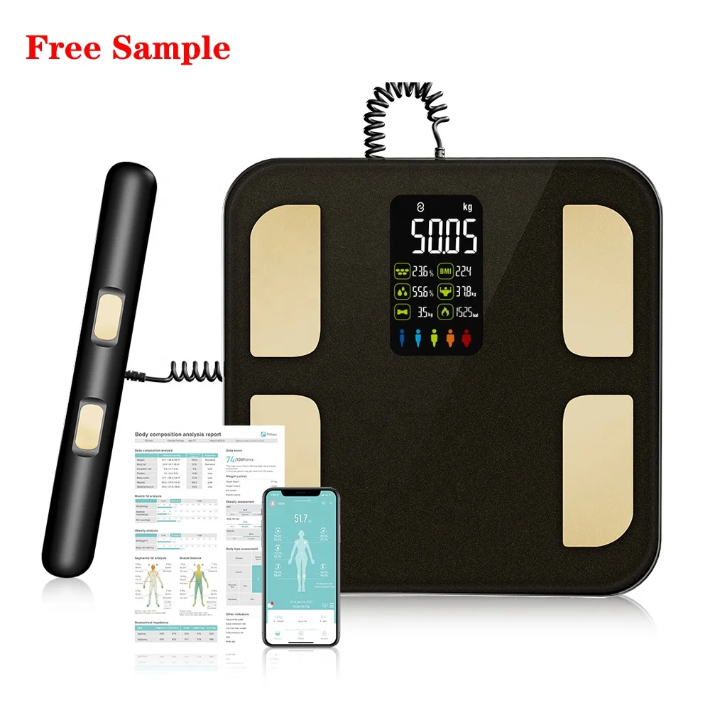 Цифровая персональная шкала с 8 электродами