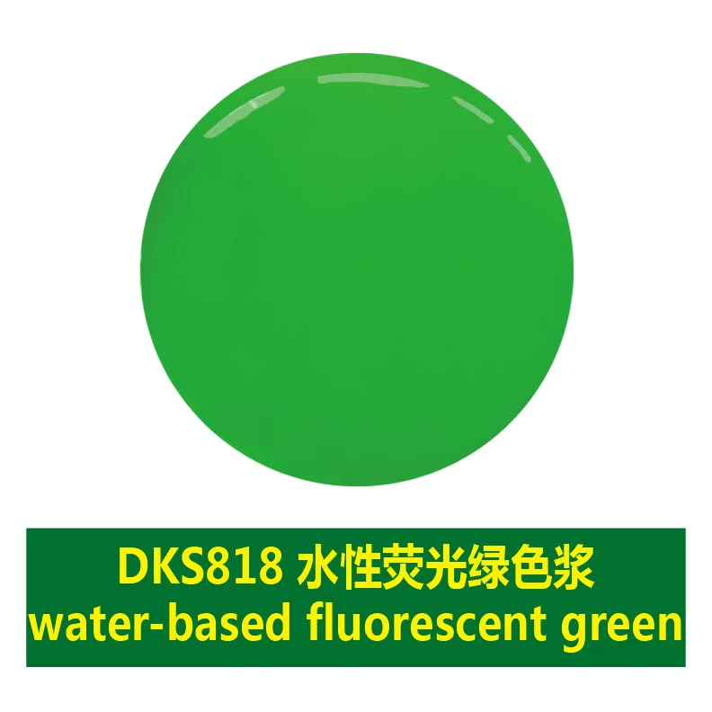 Water-based Fluorescent Color Paste Neon  Liquid Pigment For Waterborne Paint Leather Ink