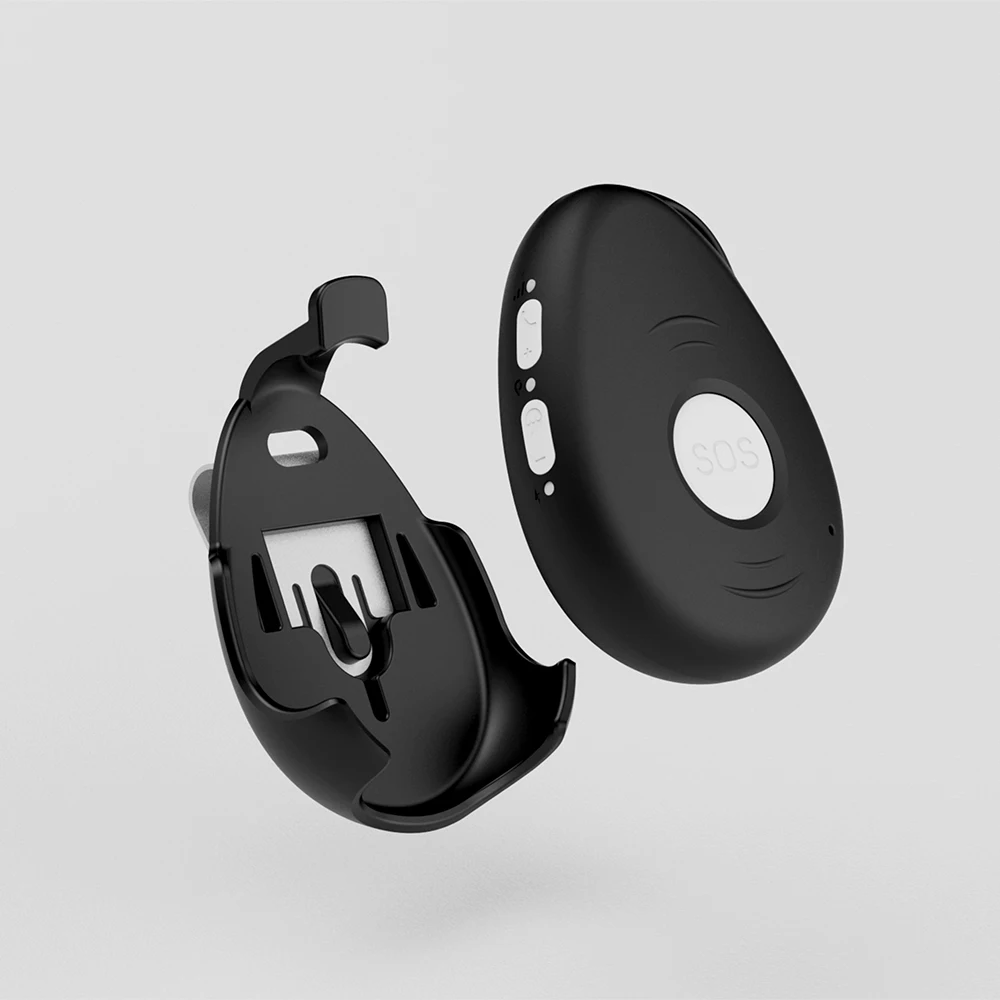 Eview Best Medical Alert System for Seniors Fall Detection EV07BX Micro GPS Tracker Waterproof 4G Network for Elders Need