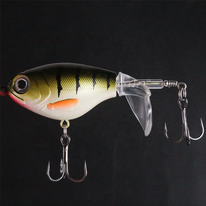 High quality Topwater Surface Bait Lure 90cm 5  colors whopper plopper lure saltwater with Floating Rotating Tail