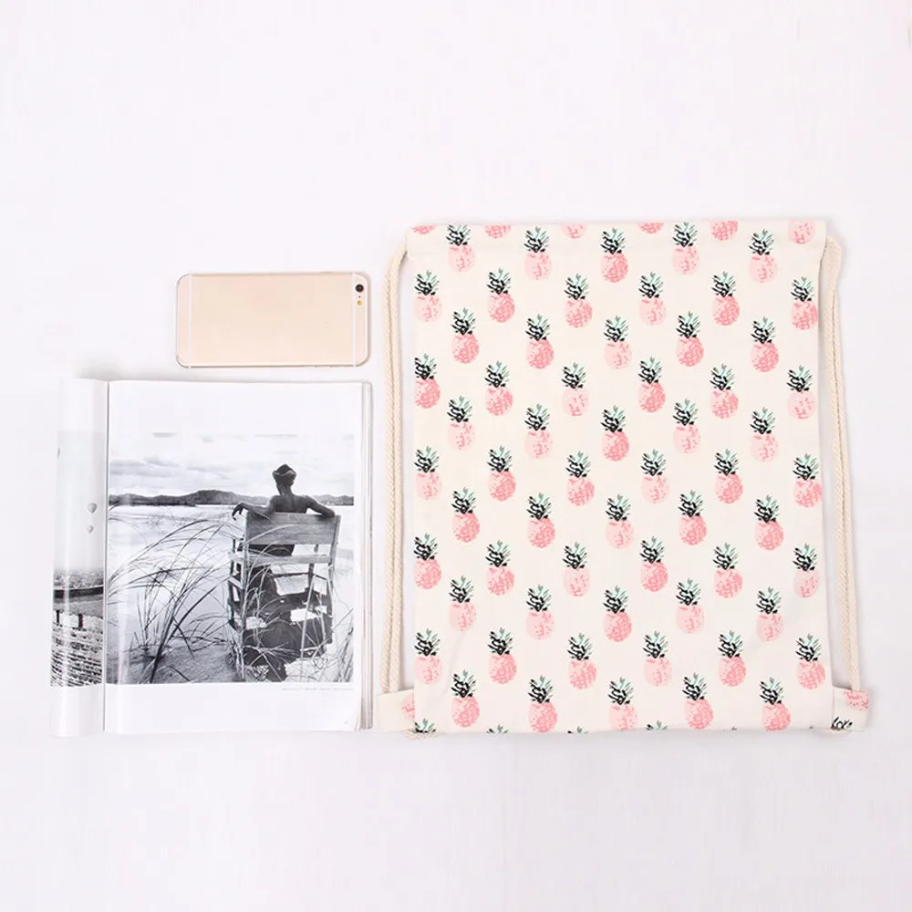 
Wholesale custom eco friendly reusable cotton mesh drawstring bag 