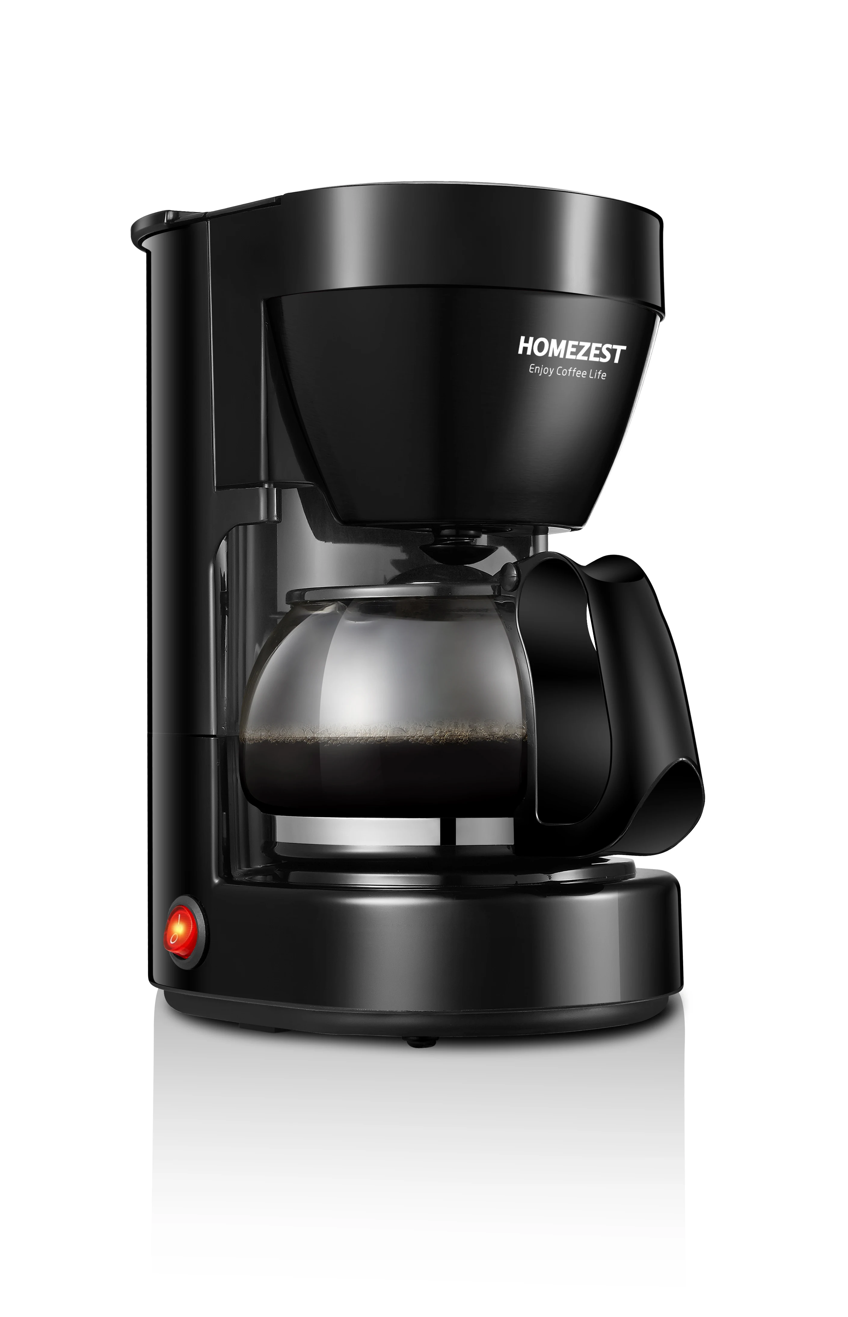 
HOMEZEST CM-326 0.65L Filter 4-6 Cups COFFEE Machine Maker CAR CB Ce Hotel Household Hot Water System ROHS Free Spare Parts GS 
