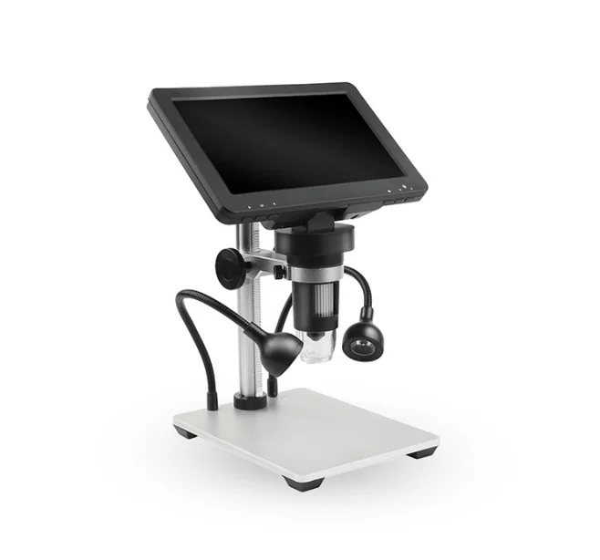 Цифровой микроскоп HD 7 дюймов 1200X микроскоп со светодиодной подсветкой