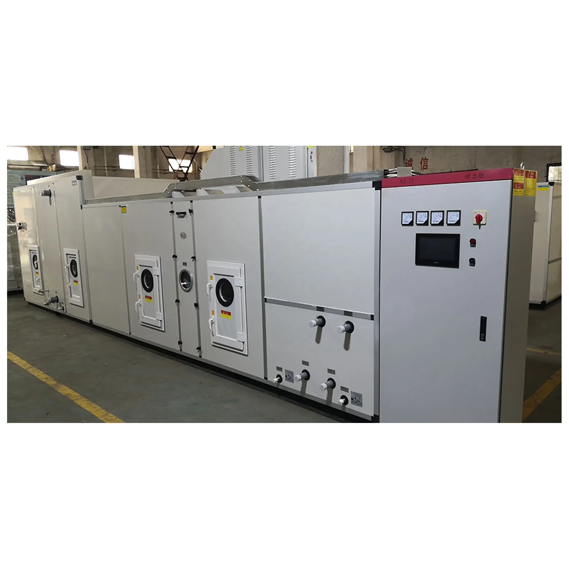 industrial desiccant dehumidifier Customized Desiccant Rotor Dehumidifier for Softgel Capsule Drying Room 18000m3/h