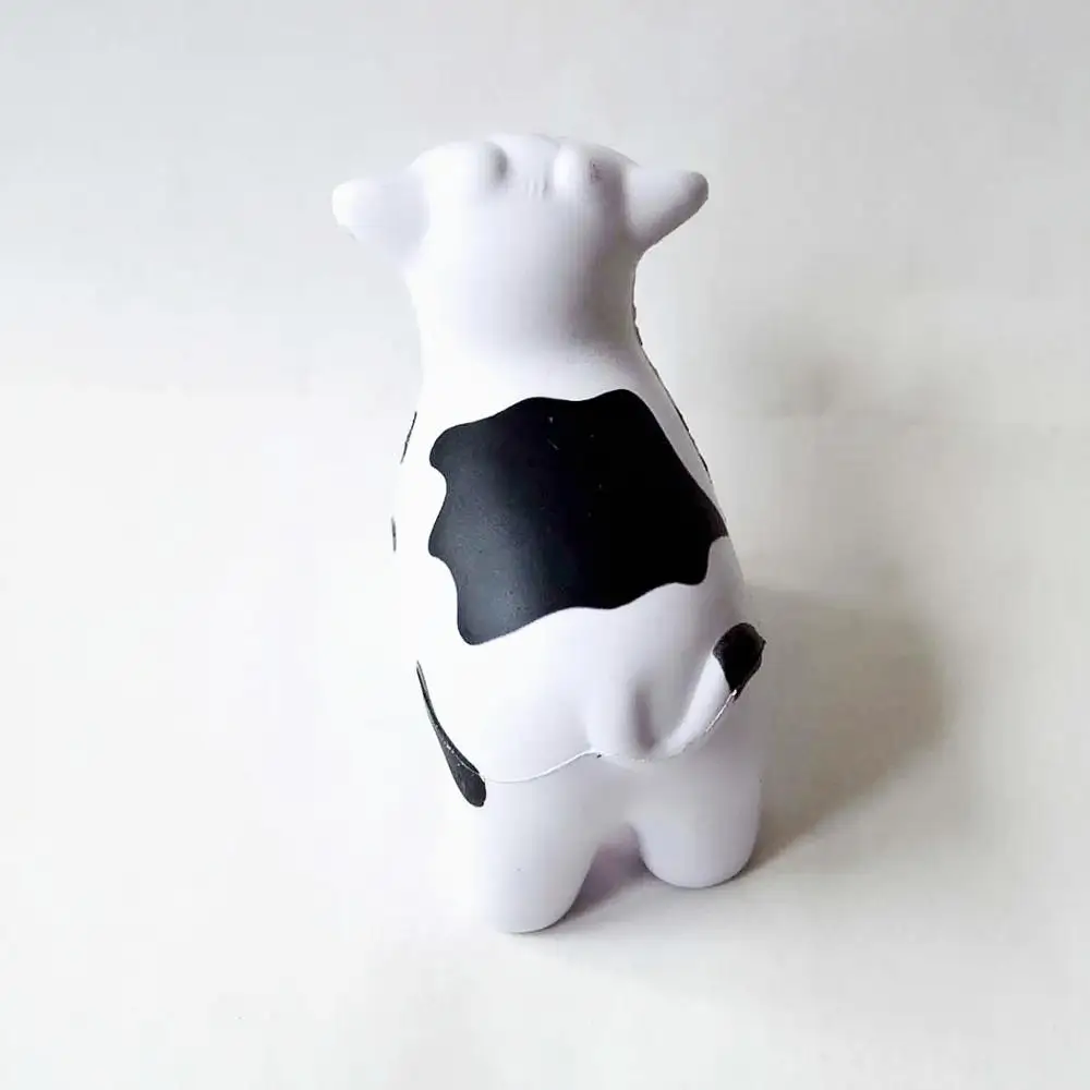 cow shape pu foam stress ball for promotion