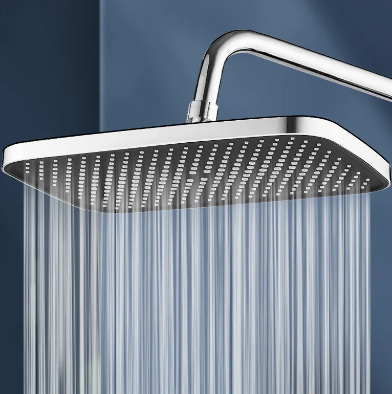 NES-GA6 Large panel pressurized top spray gun Grey shower shower set thickened large top spray