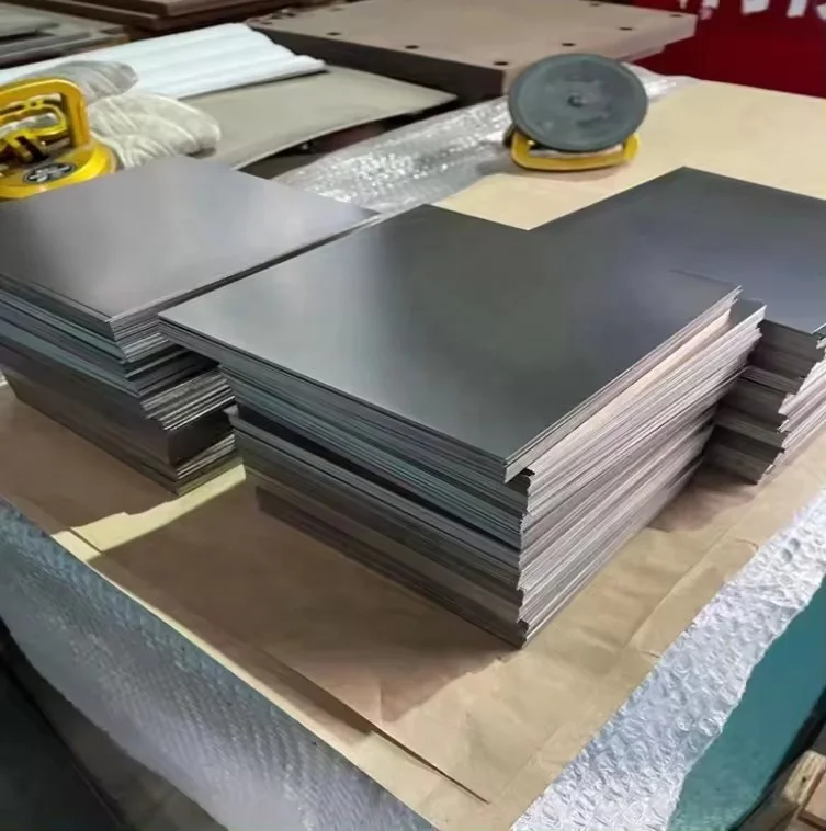 Free Sample Supplier Grade1 GR2 GR3 GR5 GR7 Titanium Plate 1mm 2.5mm 3mm Brushed Titanium Sheet