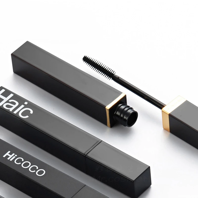 frosted mascara tube   mascara tube silicon brush  empty mascara tube 10 ml customise