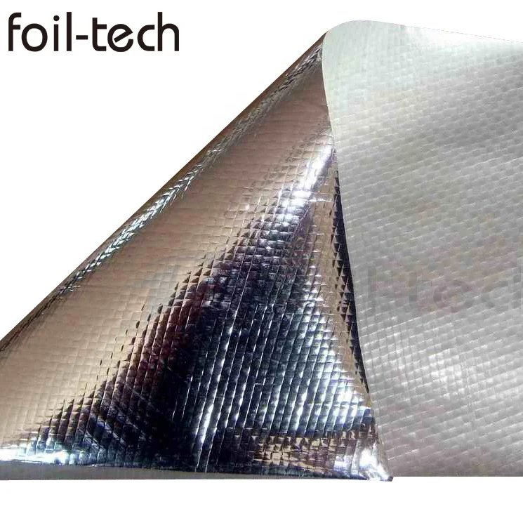 perforated aluminum foil fiberglass vapor barrier foil insulation aluminum foil roll roof sarking radiant barrier