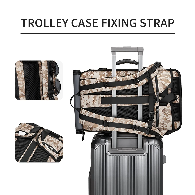 Custom Logo Outdoor Travel Mountaineering Backpack Waterproof Gym Sport Hiking Climbing Backpacks Bags