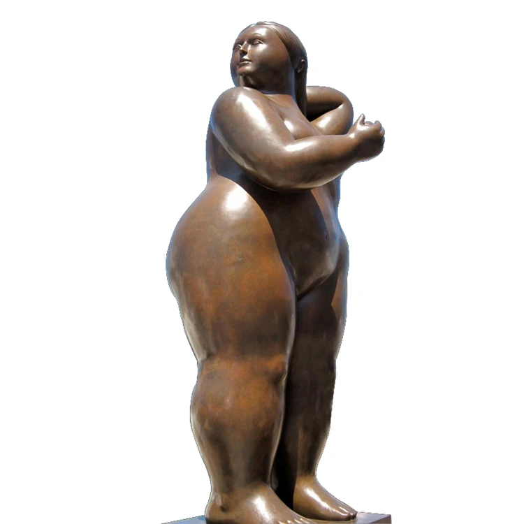 park decor metal casting statue Fernando Botero famous artwork bronze sitting men sculpture
