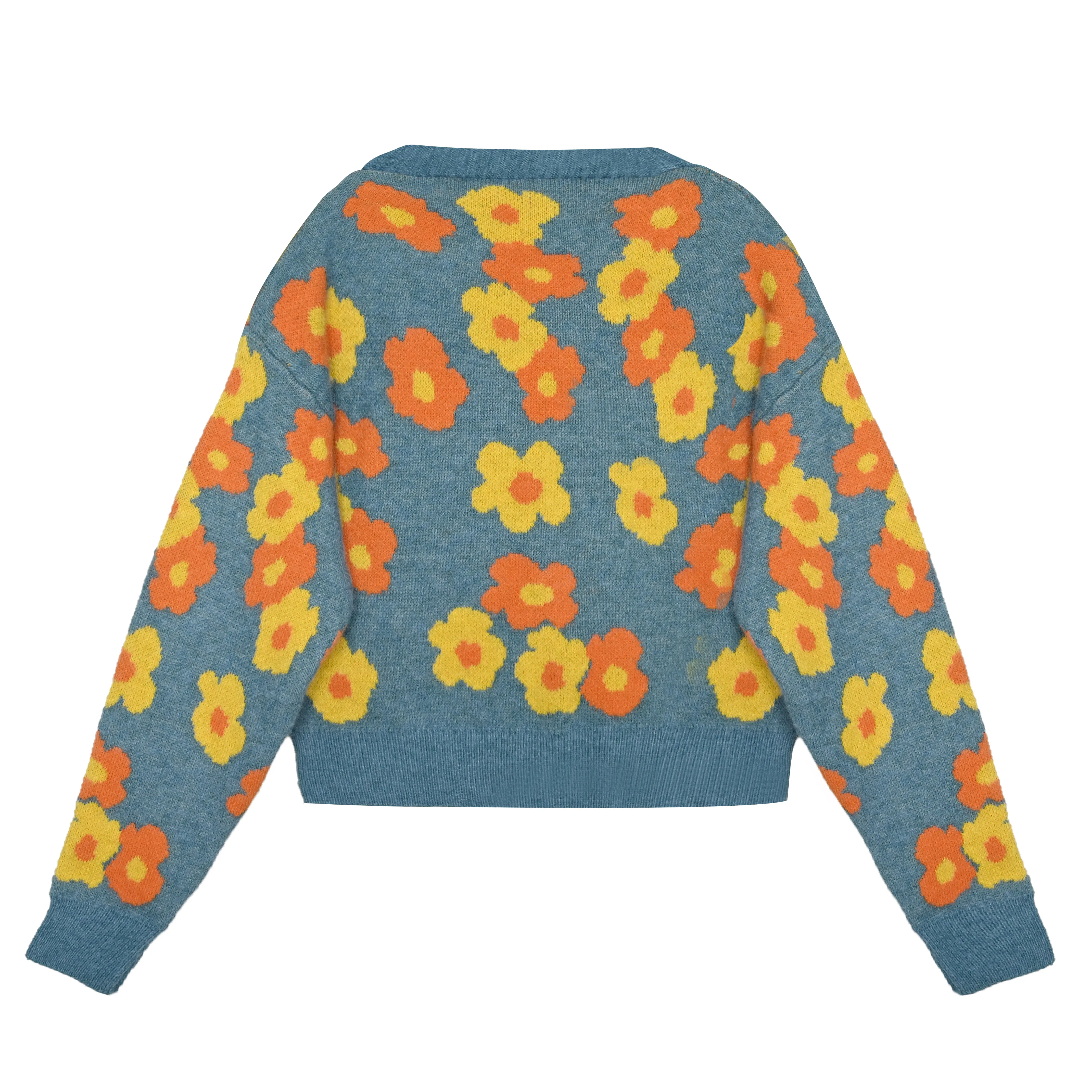 custom chunky crochet knit cardigan sweater women knitwear long sleeve hand knitted women sweater cardigan two pieces set