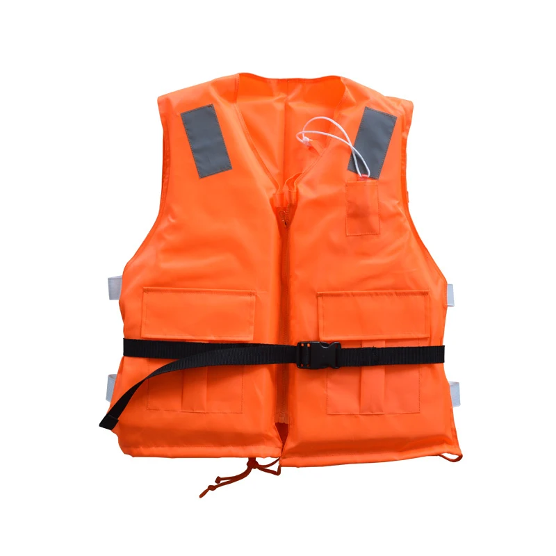 Cheap Price Life Jacket Marine Work Life Jacket with Zipper for Sale Kid and Adult Use Lifesaving Jacket
