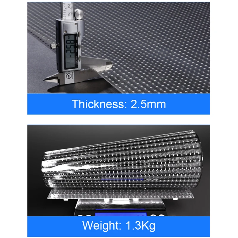 P6 Transparent Glass Window Sticky Flexible Led Panel Film Crystal Screen Display Transparent P6 Led Film For Glass