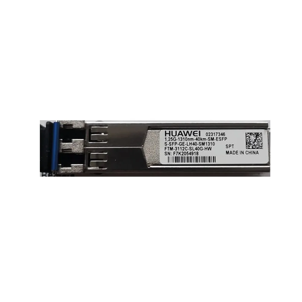 HW quality 02317346,Optical Transceiver,eSFP,GE,Single-mode Module(1310nm,40km,LC) S-SFP-GE-LH40-SM1310