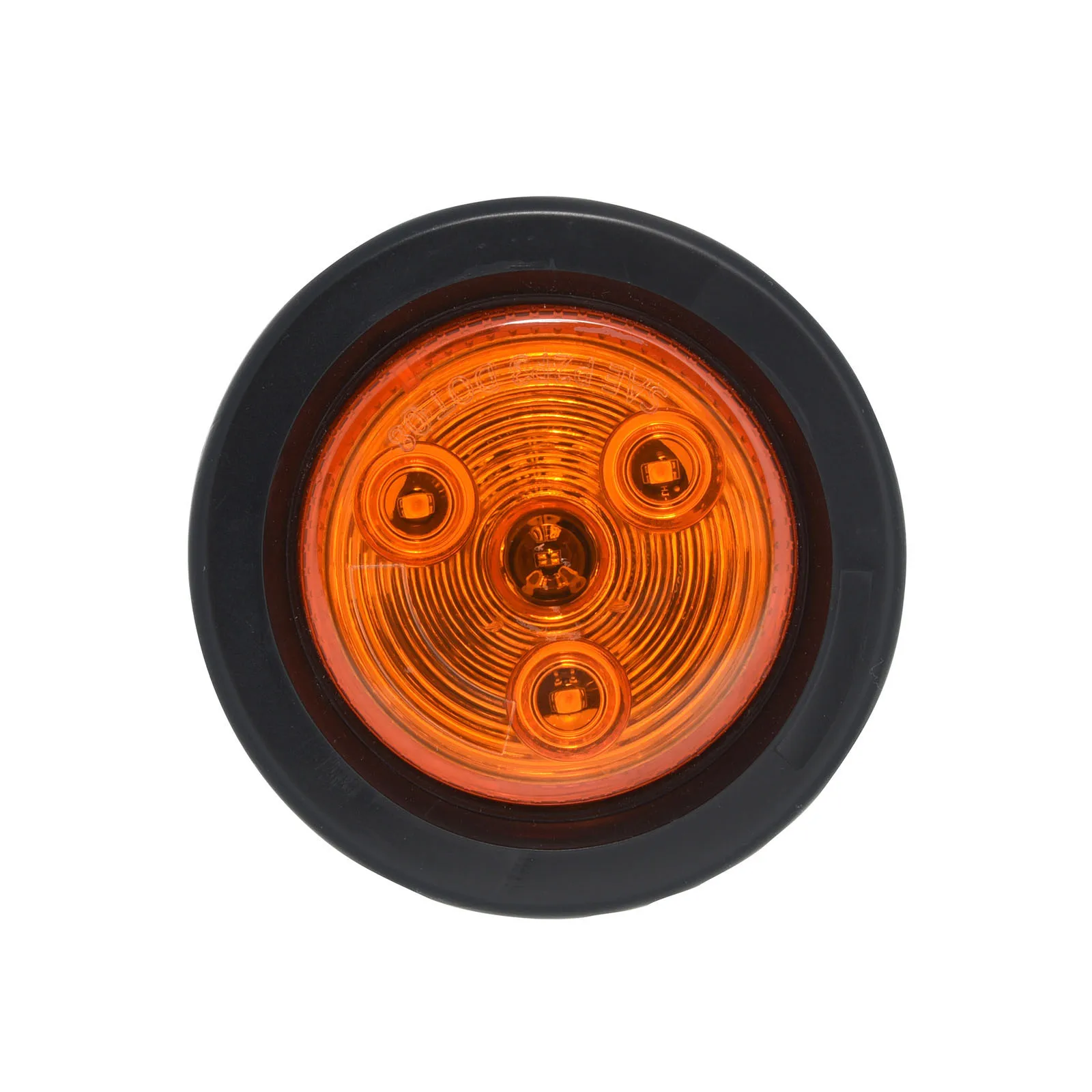2 inch LED Round Marker and Clearance Light Waterproof 12V 24 Volt Mini Lamps