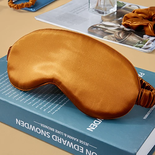 Taihu Snow Custom 22Mm Private Label Anti Wrinkle Mulberry Silk Lash Eye Mask