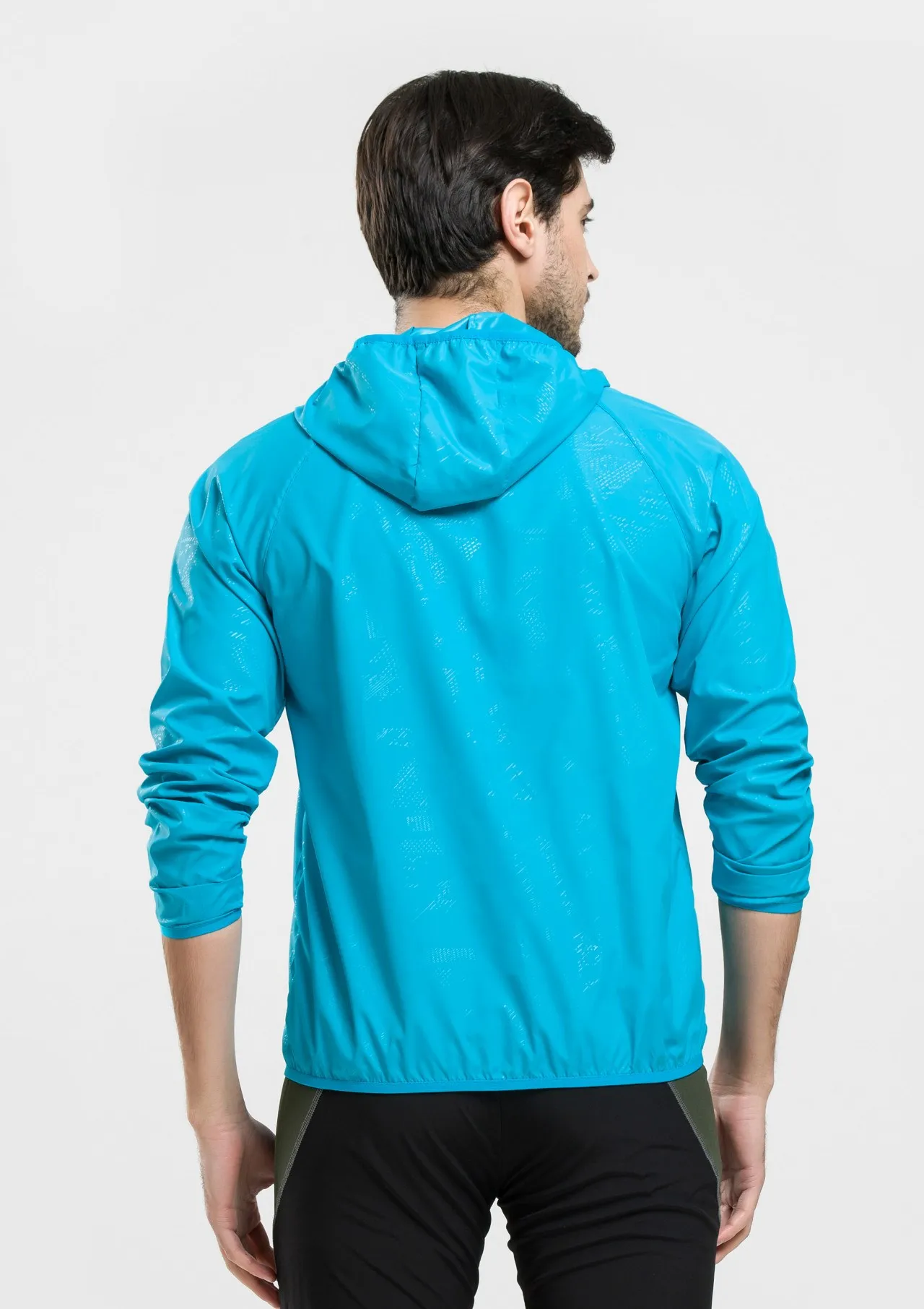 Promotional Wholesale Waterproof Windbreaker Lightweight Thin Packable Raincoat Outdoor Running Unisex Rain Summer Beach Jacket