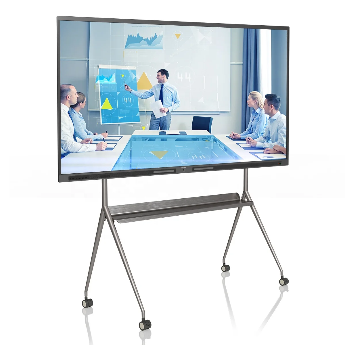 China 65inch 75inch 86inch Android 11.0 4k lcd led 86 Inch Pizarra Digital Pantalla Digital Pizarra Interactiva touchscreen