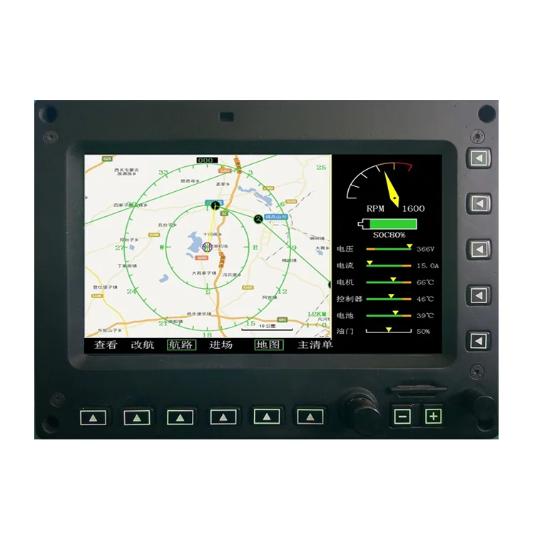 Selling multifunctional display screen aircraft instrumentation equipment dedicated