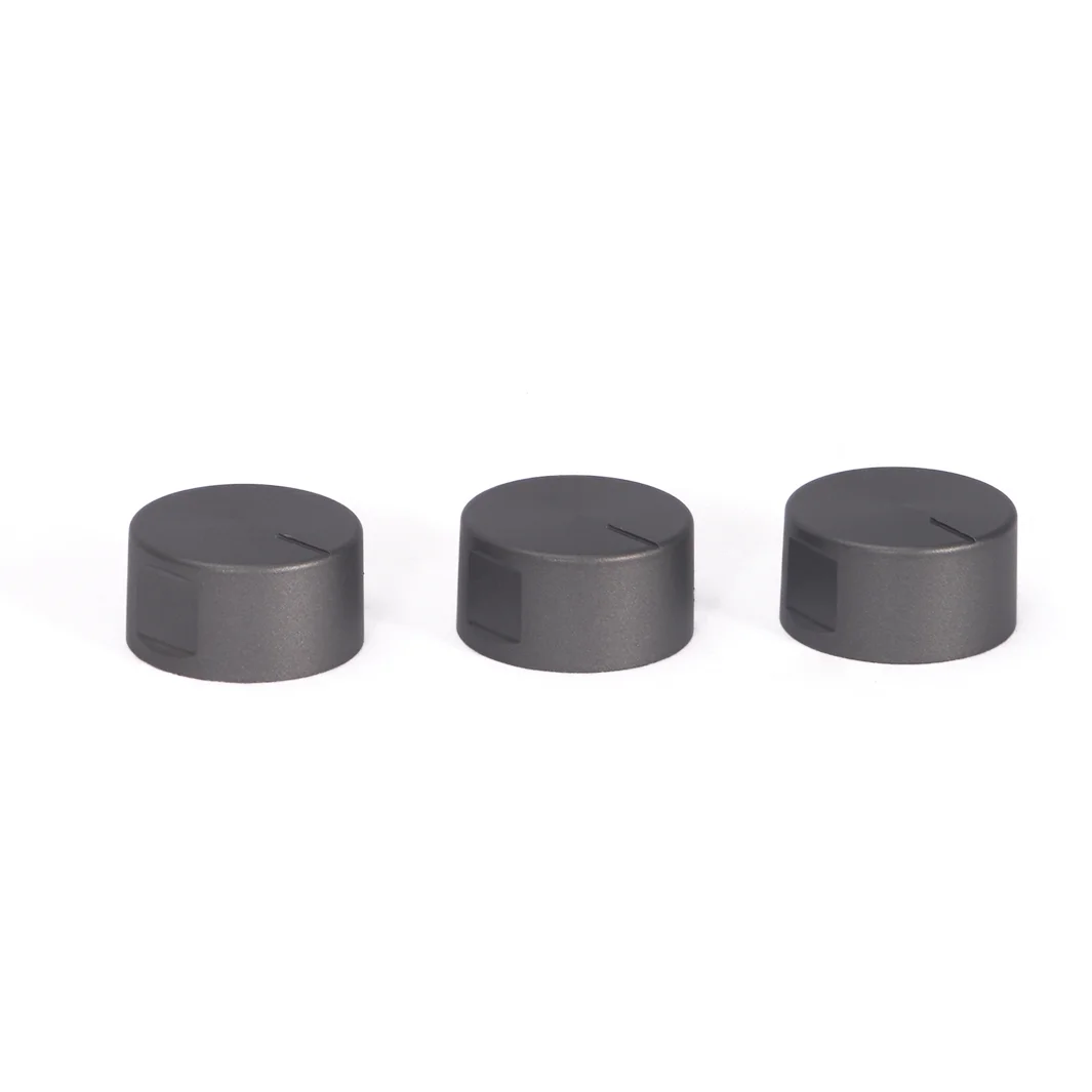 Wholesale Price Semicircular shaft Monochrome knob for electrical or volume control switch