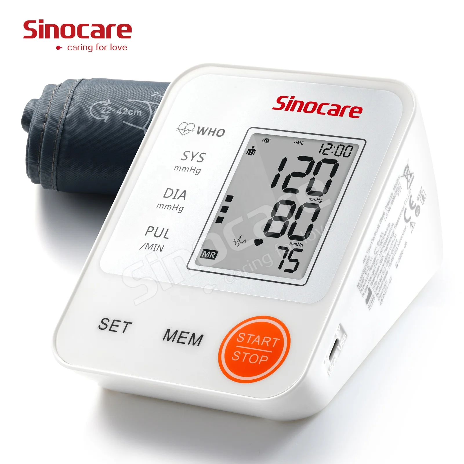 Sinocare Tensiometro Digital Tensiometer Digital BP Apparatus Digital Manual Electronic BP Blood Pressure Machine Price BP Set