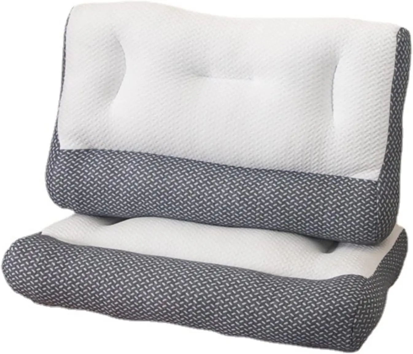 Эргономичная спальная подушка для шеи с регулируемой высотой из микрофибры, из соевого волокна, Ортопедическая подушка для здорового сна