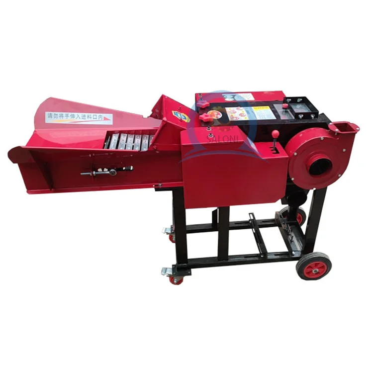 hot sale silage forage cutting chopper mill maize chaff cutter animal feed processing grass shredder machine