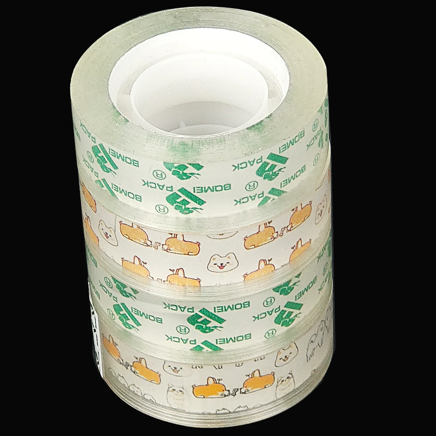 industry supply 12 mm No bubble transparent Stationary Tape use for student assignment school office