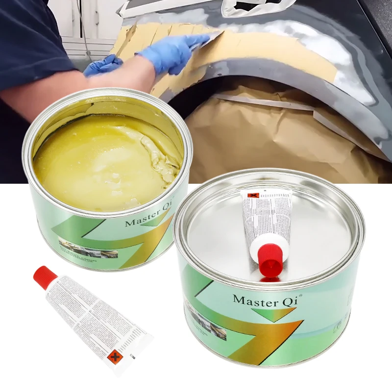 master qi  High Quality Auto Refinishing Body Filler Automotive Refinishes Polyester Putty