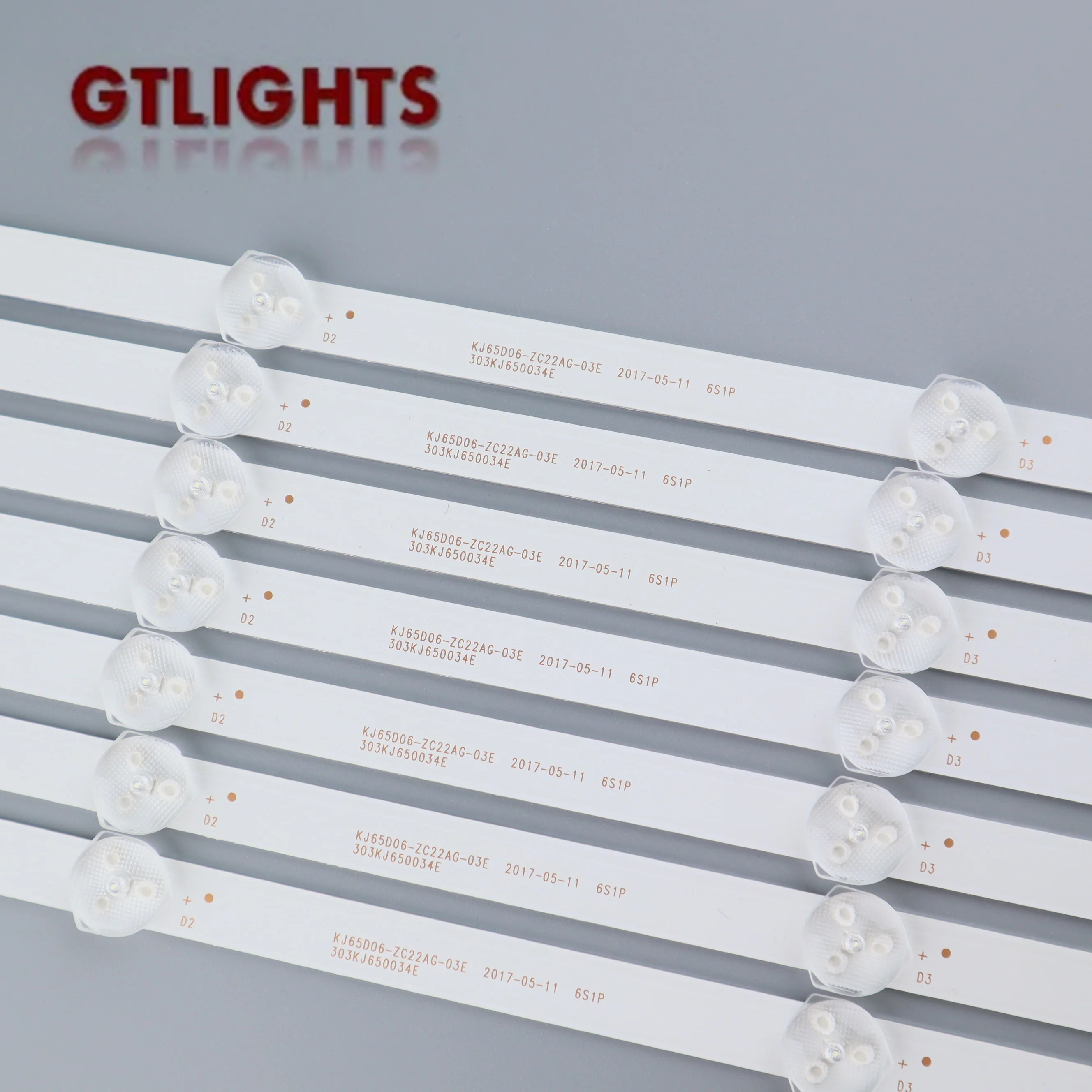 По оптовой цене 6-ти Диодная лампа подсветка: 65-дюймовый светодиодный ТВ подсветка полосы Kj65d06-zc22ag-03 \ 03a 03e Lg65 светодиодные ленты 6led 3v