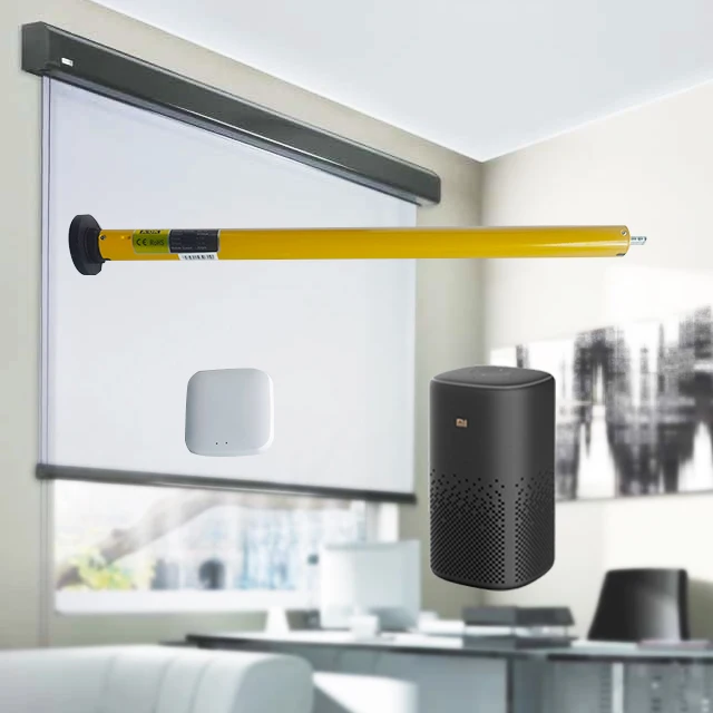 AM25 tubular motors DC 5V Battery powered remote control 25mm    tubular motor