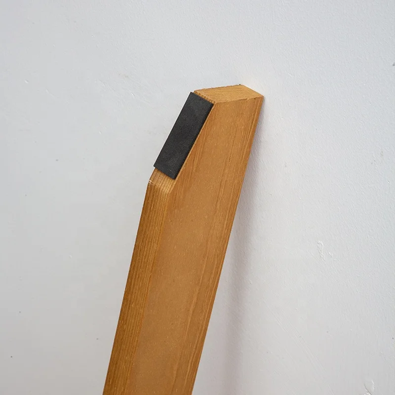 Customized Wooden Blanket Ladder 5 ft Wall Leaning Ladder Shelf Wooden Towel Rack Ladder Wood