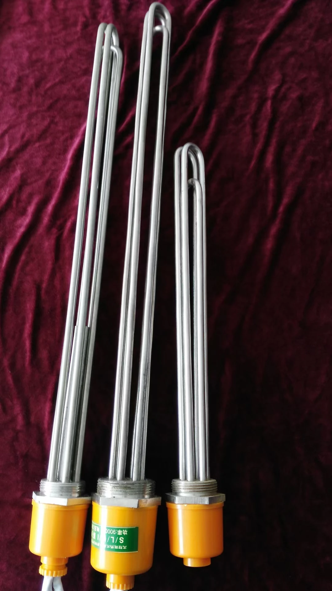 220v 3000w  6kw 9kw Electric stainless steel flange tubular electric immersion water heater