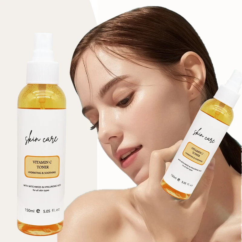 Vegan Pure Organic Natural Moisturizing Vitamin C Water Spray Toner 150ml