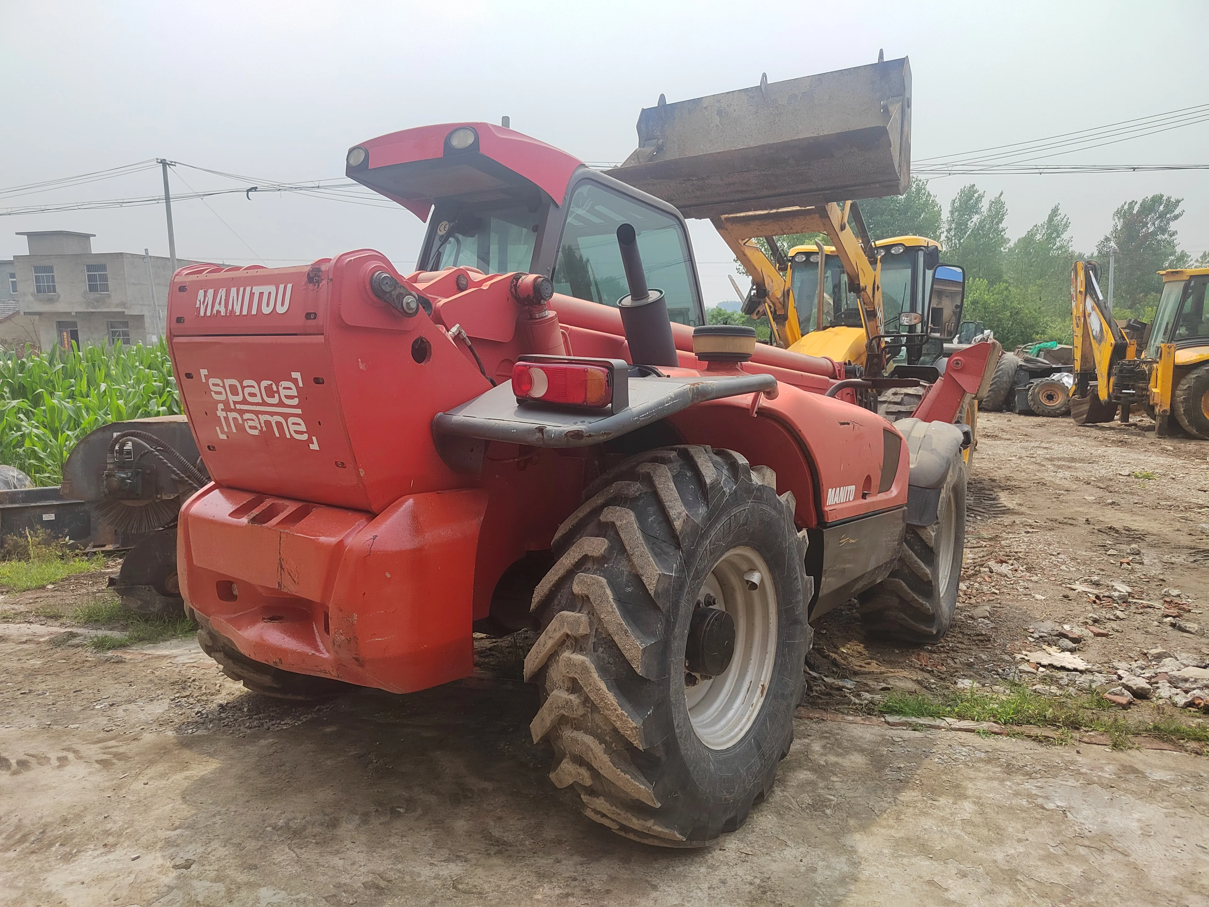 Вилочный погрузчик Manitou MT 1740 SLT telehander Подержанный оригинальный телескопический Mt1740 Slt Secondhand Jcb
