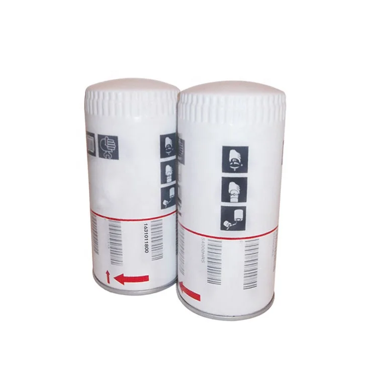 factory price replacement atlas copco screw air compressor oil filter 1631011800