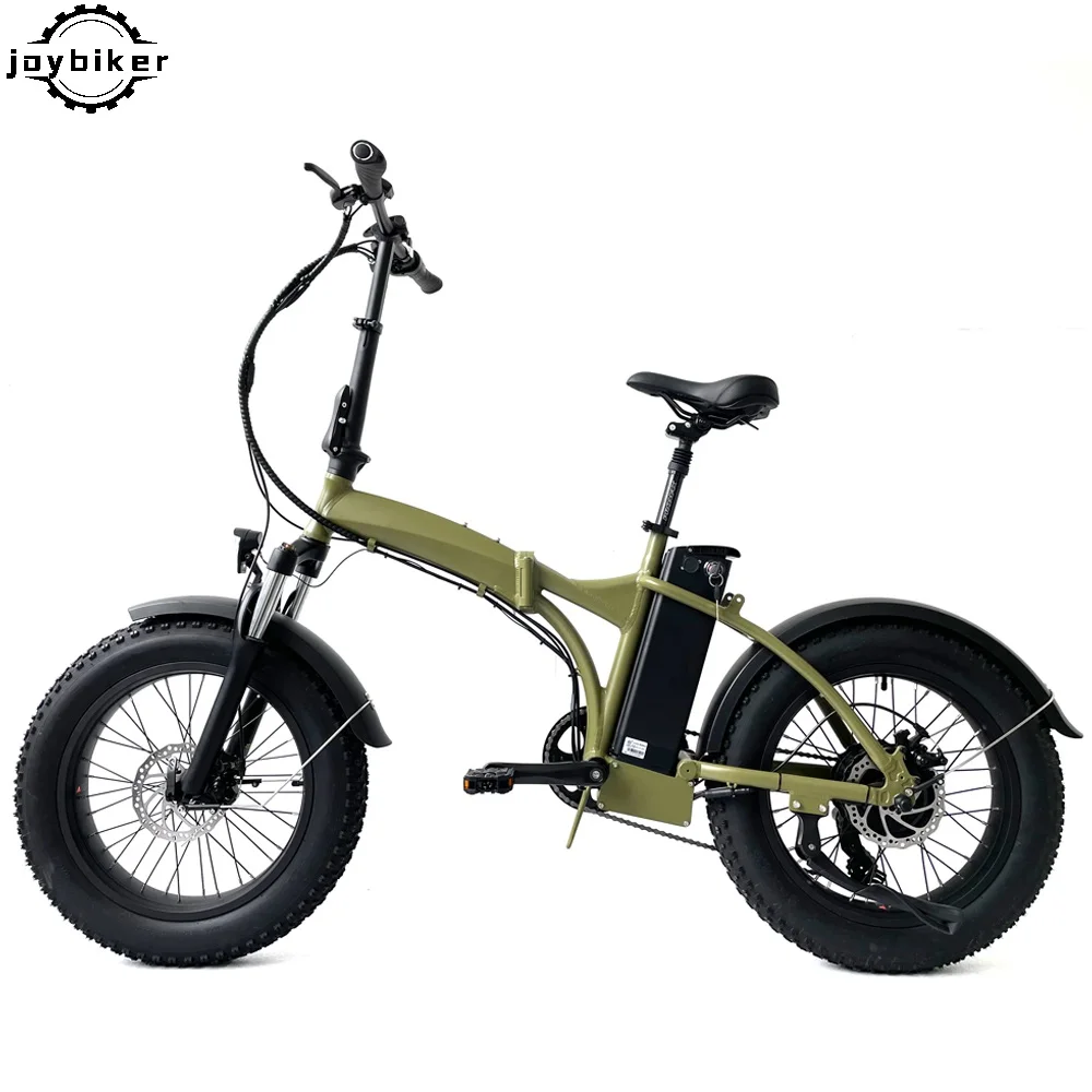 Joybiker 48V 500W electric folding bike fat tire bicycle electric bicycle for adult