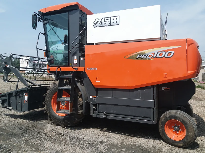  Высокое качество Kubota комбайн для сбора урожая