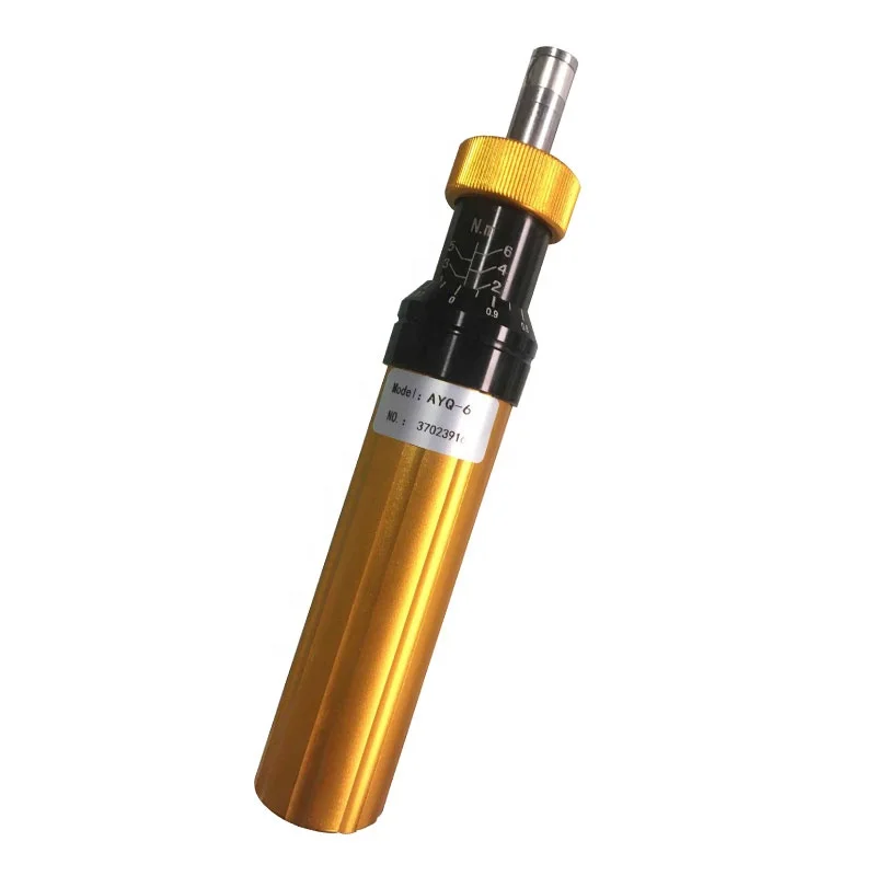  AYQ-0.6 Alloy Steel Preset Type Adjustable Torque Screwdriver With Phillips And Straight